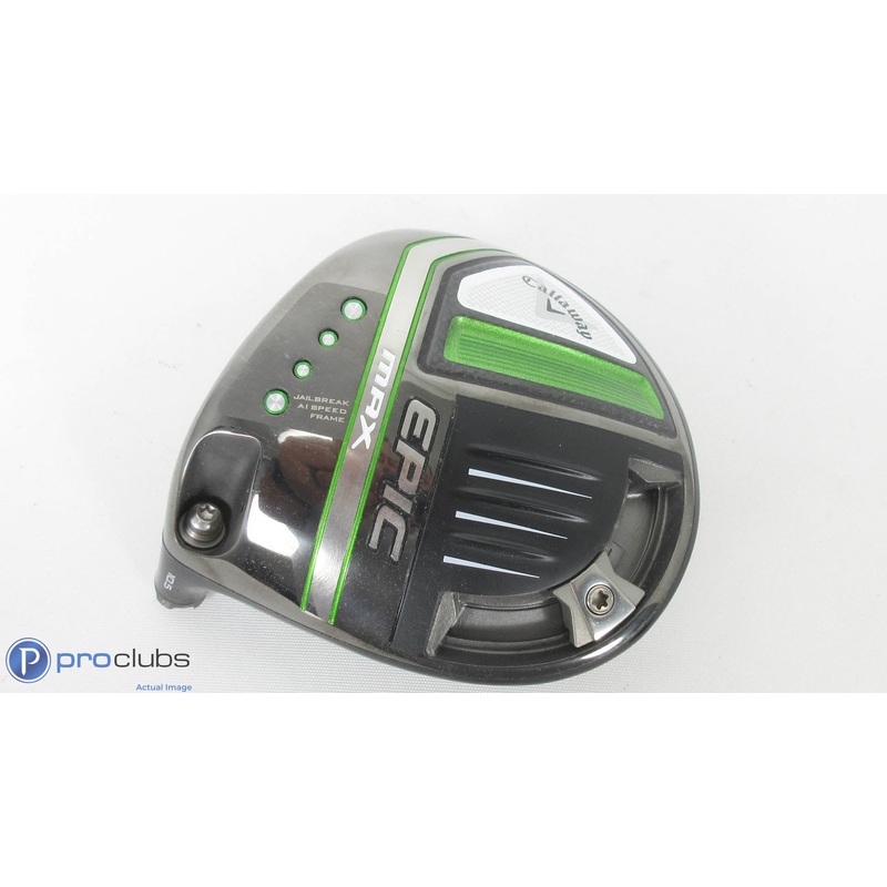 Left Handed Callaway 21′ Epic MAX 10.5* Driver – Head Only – 299730