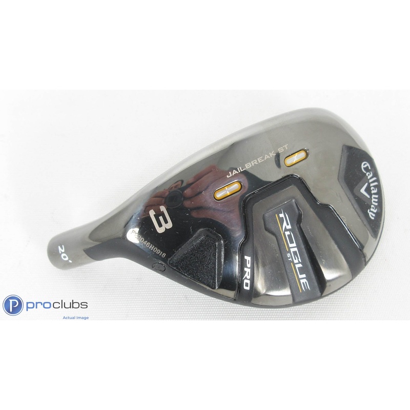 Left Handed Callaway Rogue ST PRO 20* – 3 Hybrid – Head Only – L/H 366179