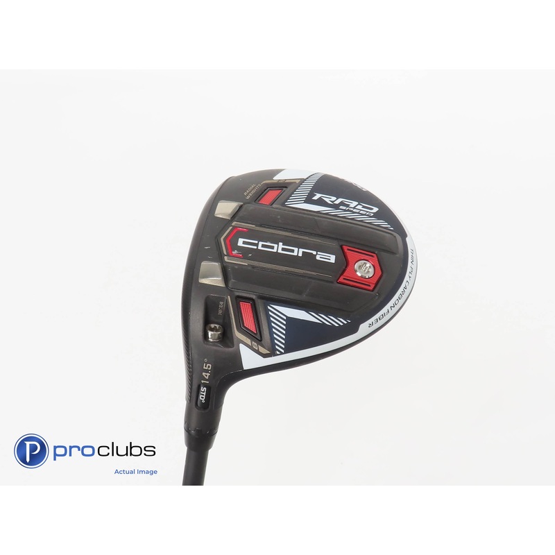 Left Handed Cobra RAD Speed 14.5* 3 WOOD Peacoat – Motore 6-R Regular – 375939