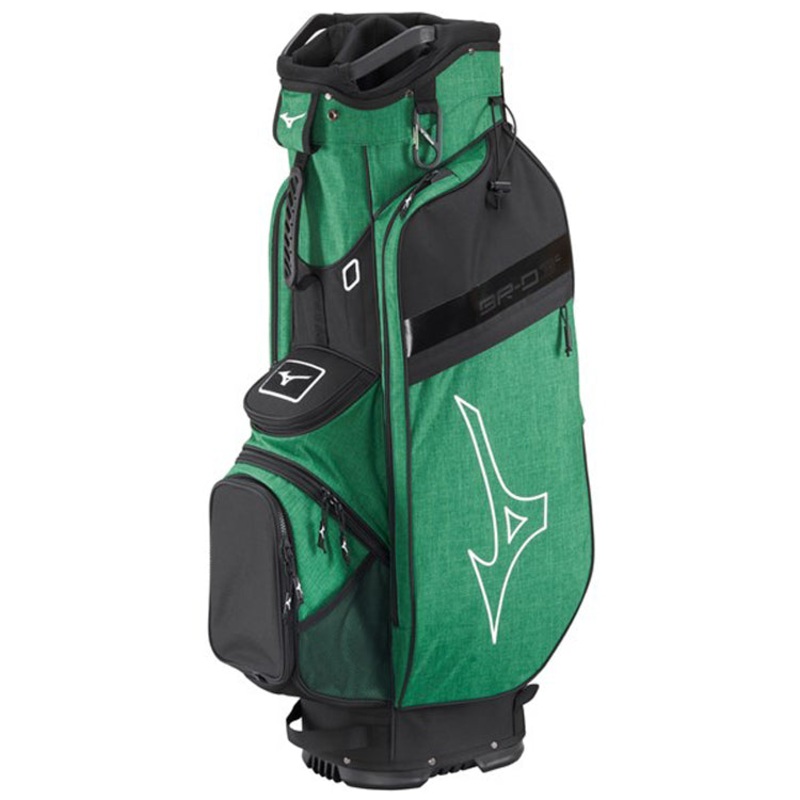 Mizuno BR-D3 Golf Cart Bag – Black/Heathered Green