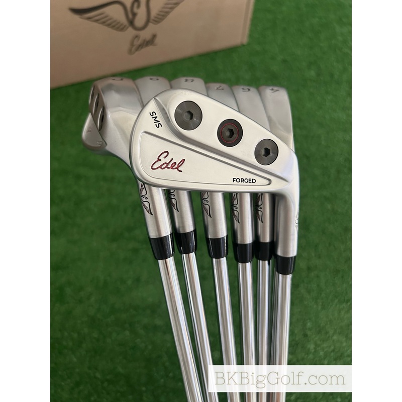 NEW Edel SMS Forged Iron Set 4-P w Box / KBS Tour 120 Stiff