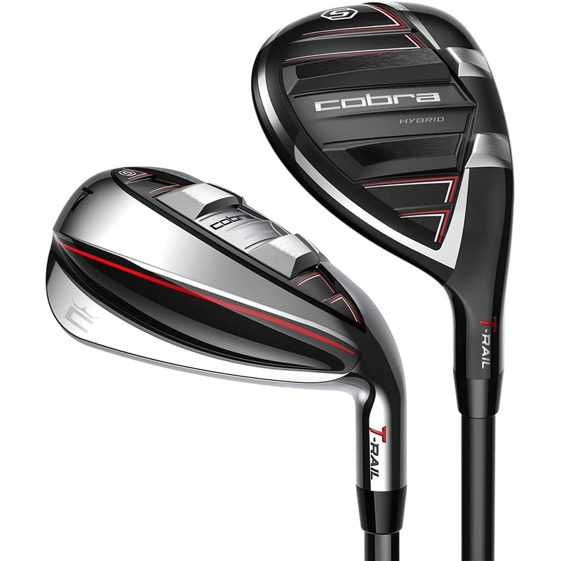 New Left Handed Cobra T-Rail 2023 Combo Irons 4H,5-Pw Graphite Senior #423549