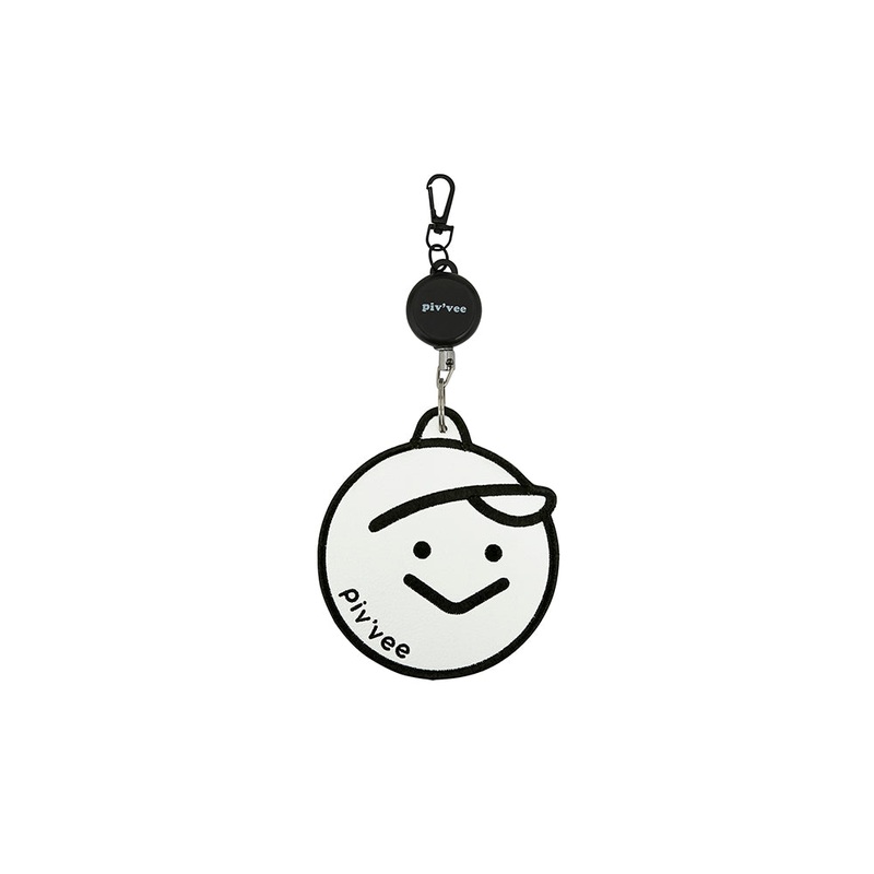 Piv’vee Smiley Ball Towel – Cloud White