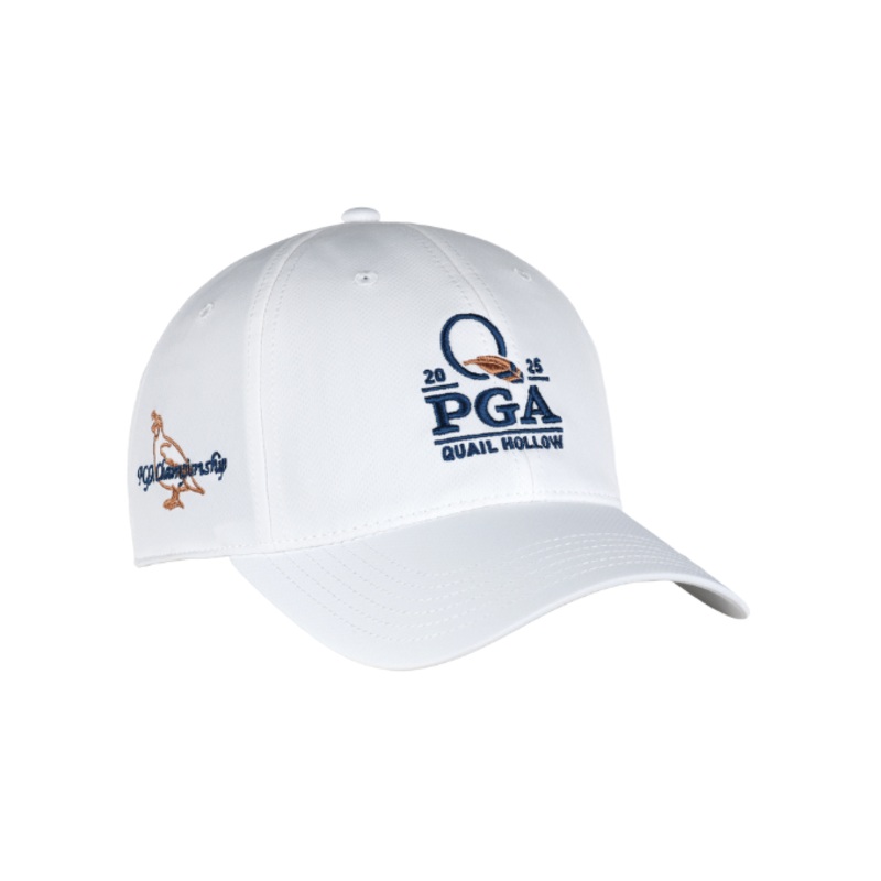 2025 PGA Championship White AeroSphere Tech Cap