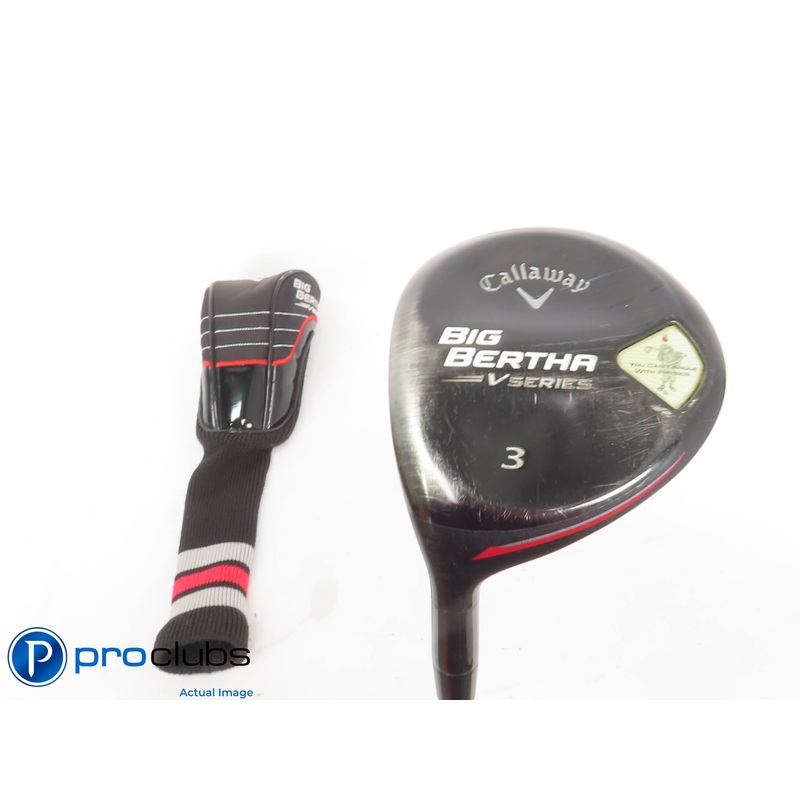 Left Handed Callaway Big Bertha V-Series 3 Wood w/HC – Bassara Senior – 435444