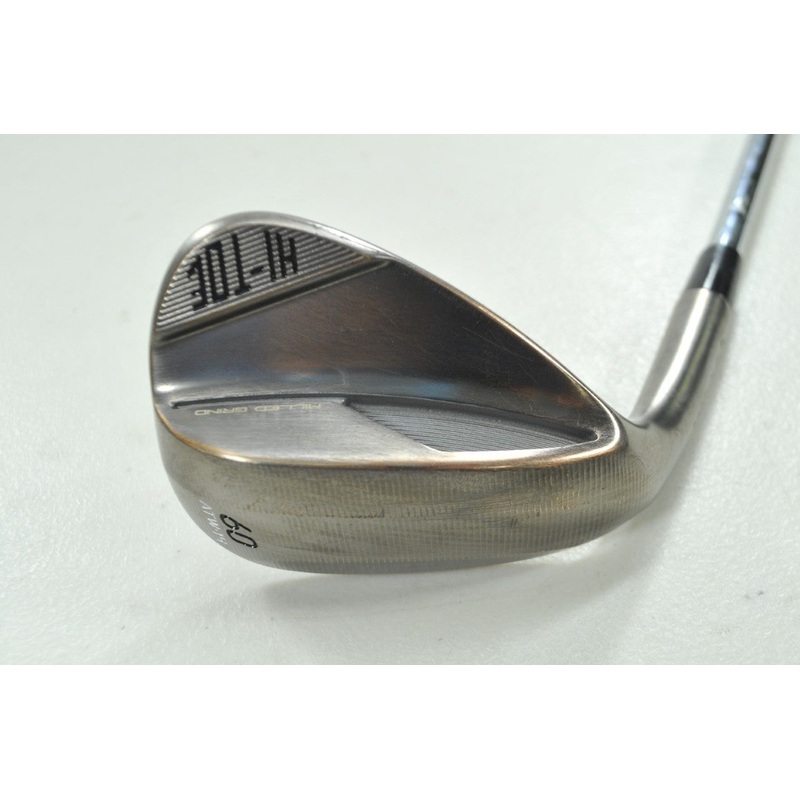 LEFT HANDED TaylorMade Milled Grind 4 Hi-Toe Copper 60*-14 Wedge Steel #196194