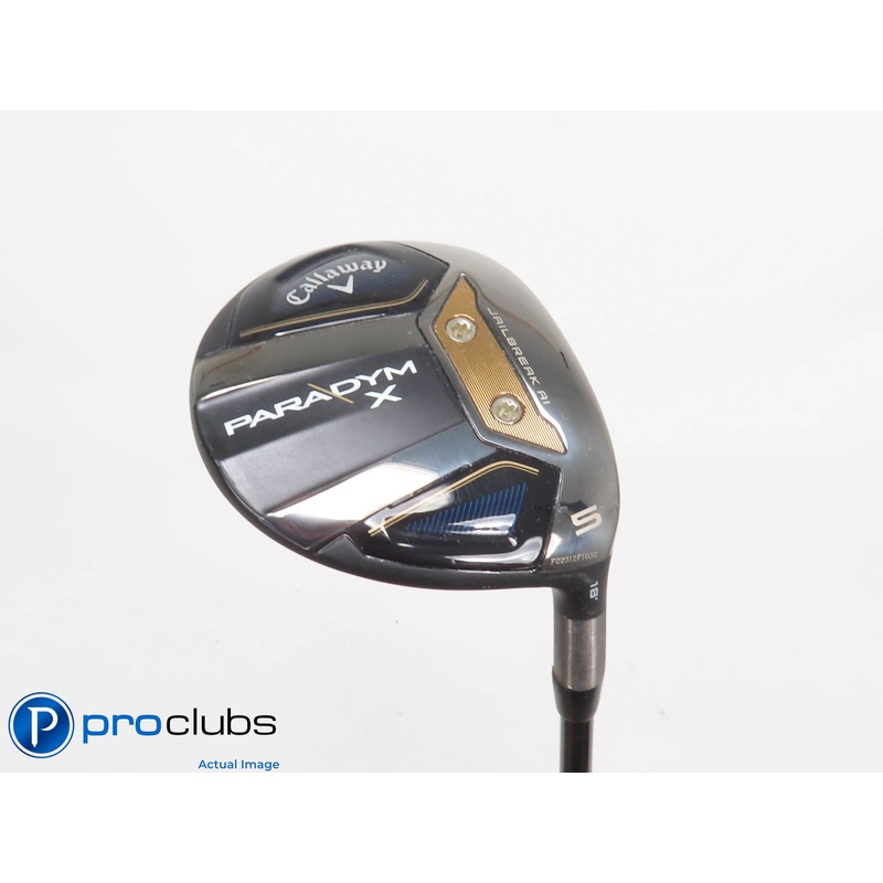 Nice Callaway PARADYM X 18* 5 WOOD – Accra FX 150 M2 Senior Flex 410950