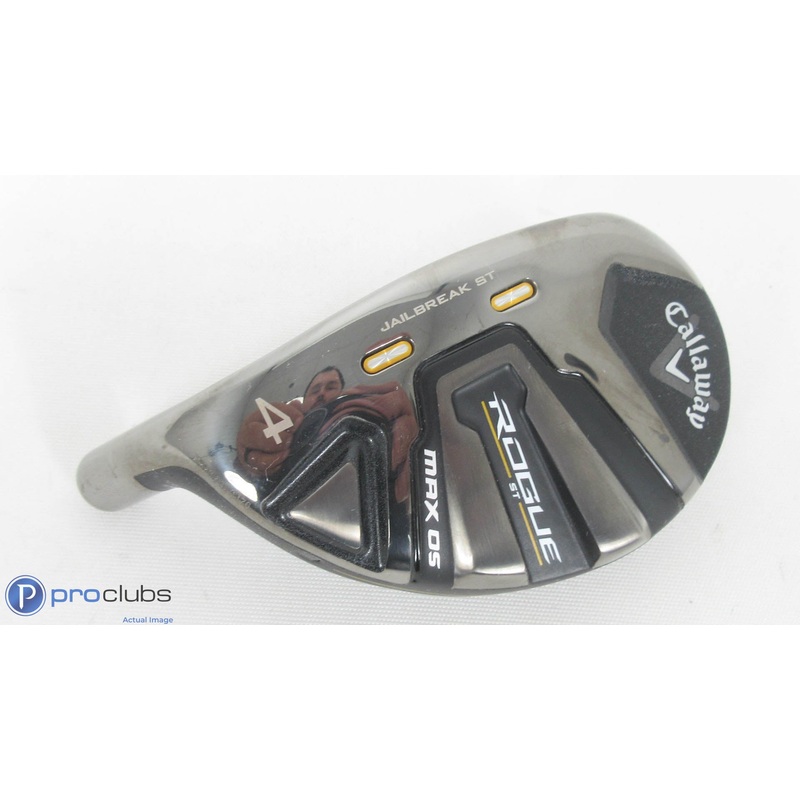 Nice! Left Handed Callaway Rogue ST MAX OS 21* – 4 Hybrid – Head Only – L/H 366195