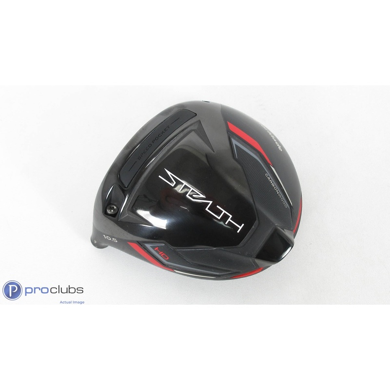 Nice! Left Handed TaylorMade Stealth HD 10.5* Driver – Head Only – 348604