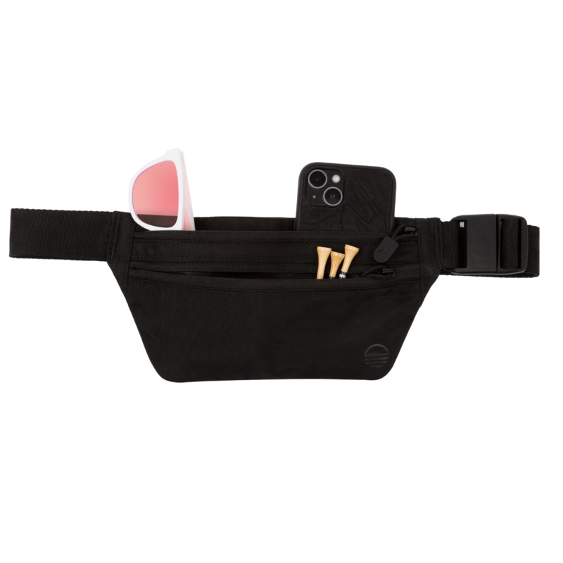 Sunday Golf Runner Sling Bag | Black