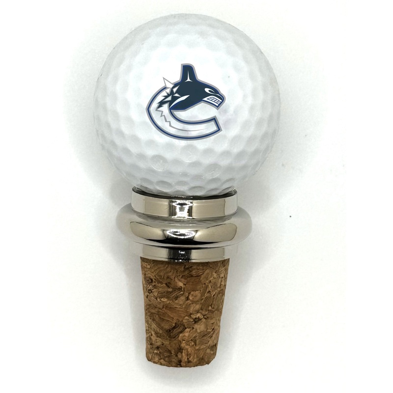 Team Golf VAN Canucks Cork Wine Stopper