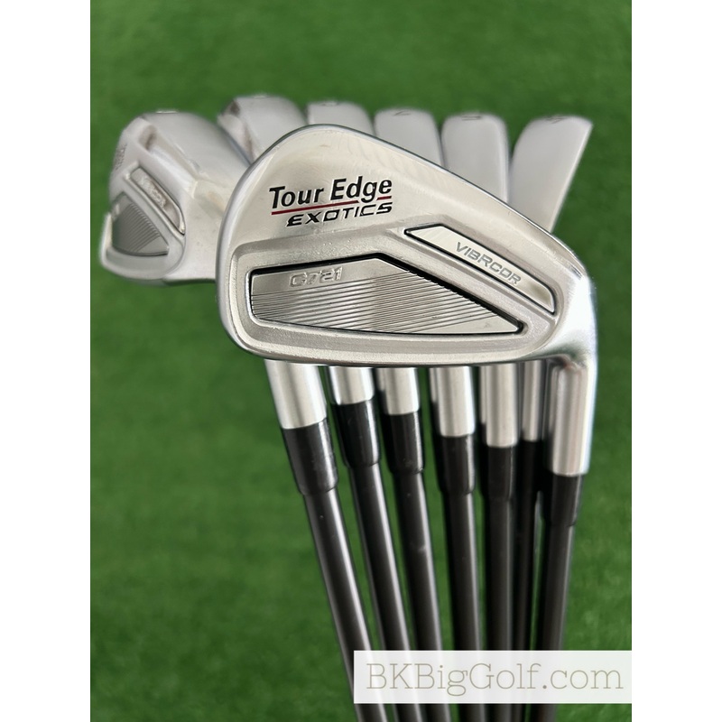 Tour Edge Exotics C721 Iron Set 4-P / KBS PGI 80 Stiff Graphite