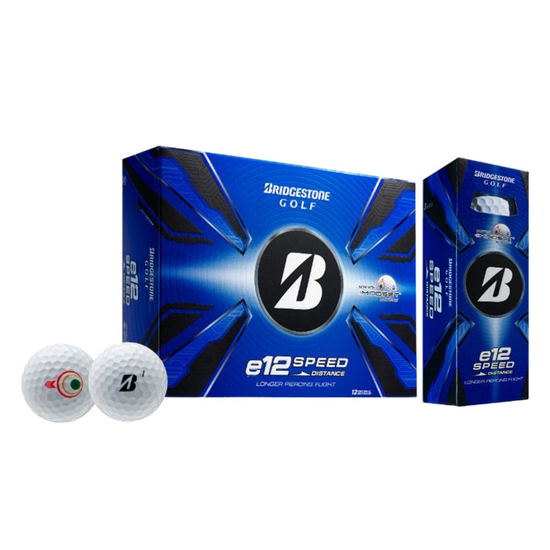 Bridgestone 2025 e12 Speed Golf Balls White – 1 Dozen
