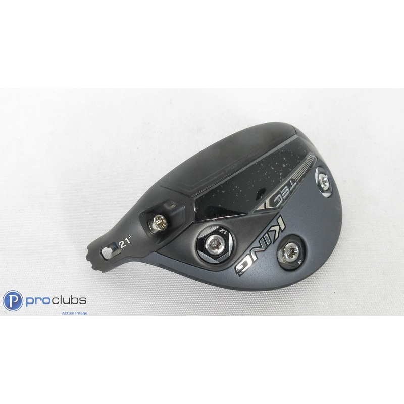Excellent! Left Handed Cobra King Tec 21* 4 Hybrid -Head Only- 392630