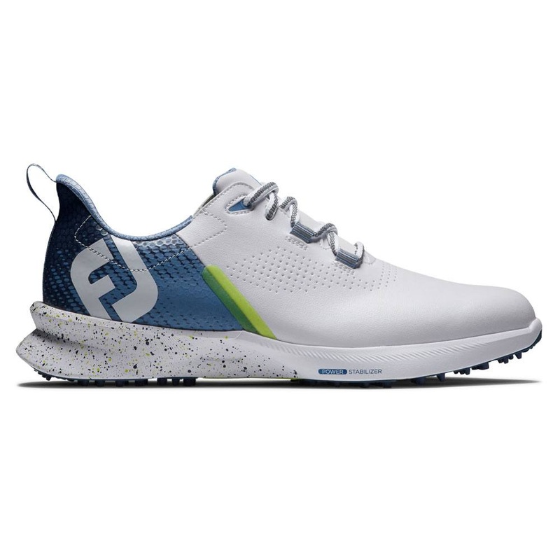 FootJoy FJ Fuel Spikeless Golf Shoes Previous Season Style White/Gray – 24 Men