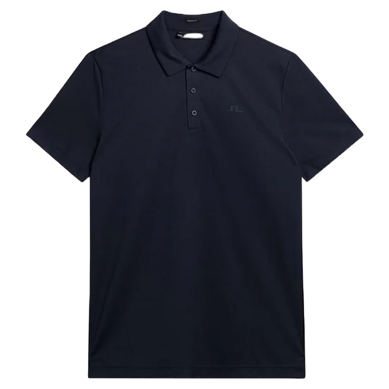 J.Lindeberg Halto Regular Fit Golf Polo Geo JL Navy – SS24 Men