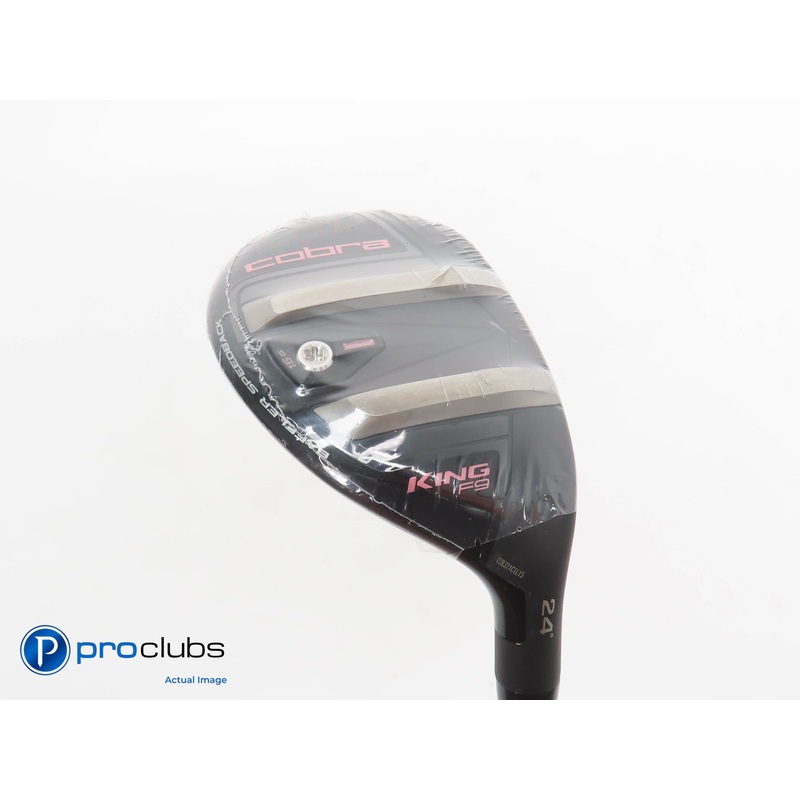 New! Ladies Cobra KING F9 24* 5 Hybrid – Fujikura Atmos 60g Ladies Flex – 317037