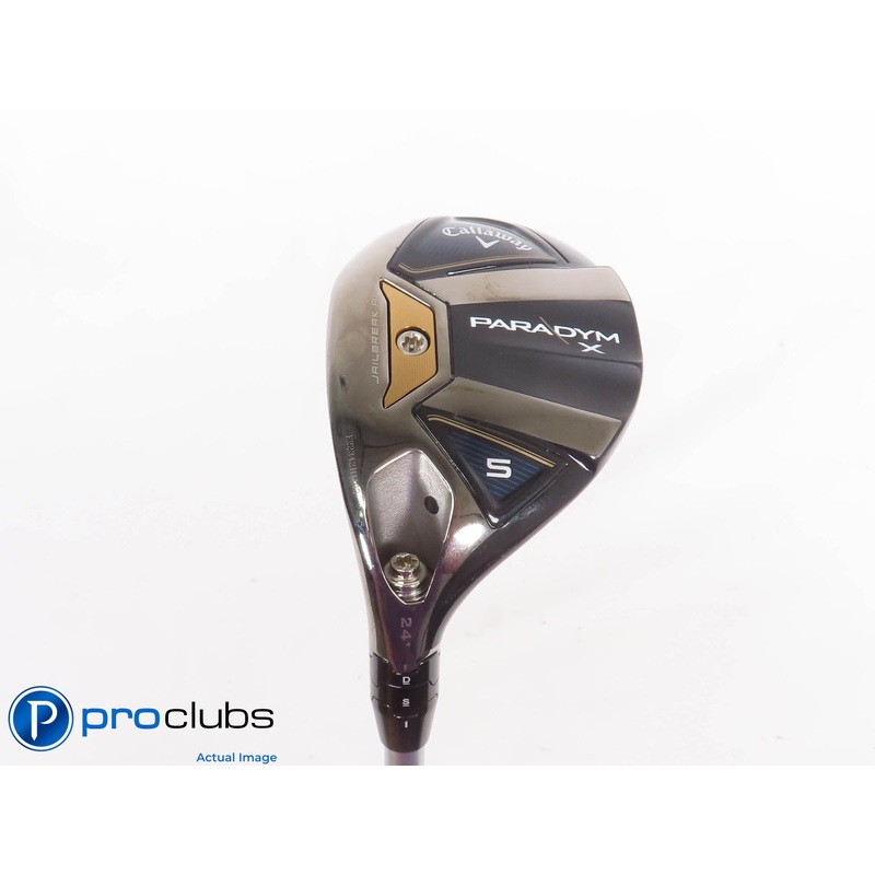 Nice Ladies Left Handed Callaway PARADYM X 24* 5 HYBRID – Ladies Flex 440501