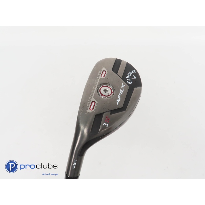 Nice Left Handed Callaway 2021 Apex Pro 20* 3 Hybrid – MMT 80 Stiff Flex 336751