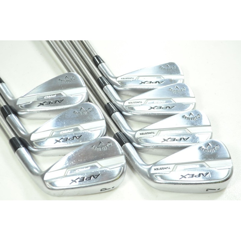 Callaway Apex Pro 21 4-PW Iron Set Regular Flex Right SteelFiber 110  # 193167