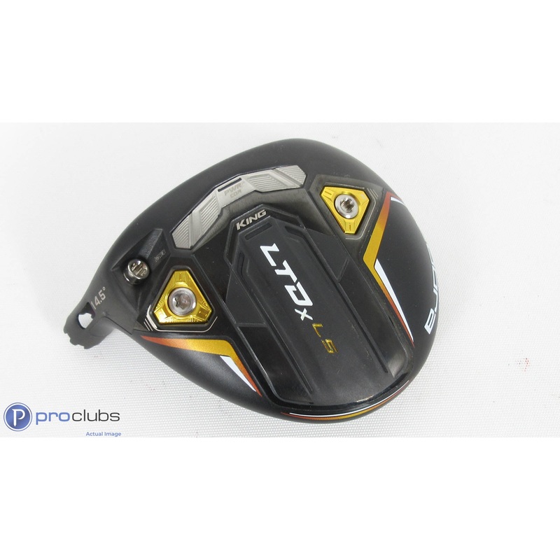 Excellent! Left Handed Cobra King LTDx LS 14.5* 3 Wood -Head Only- 355290