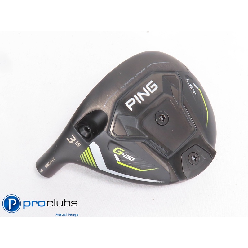 Excellent! Left Handed PING G430 LST 15* 3 Wood – Head Only – 429419