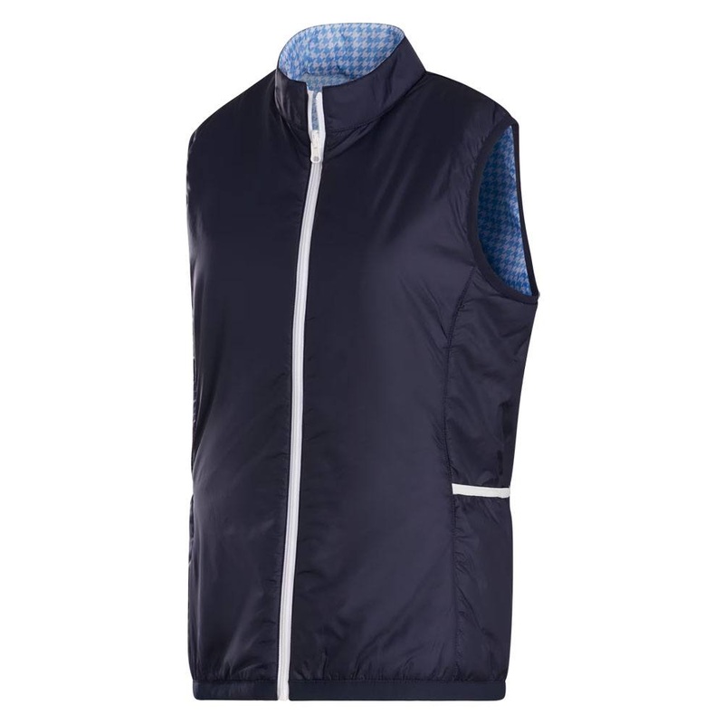 FootJoy Insulated Reversible Golf Vest Navy – FA23 Women