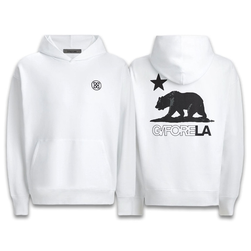 Gfore LA Oversized French Terry Hoodie Golf Jacket Snow – FA24 Men