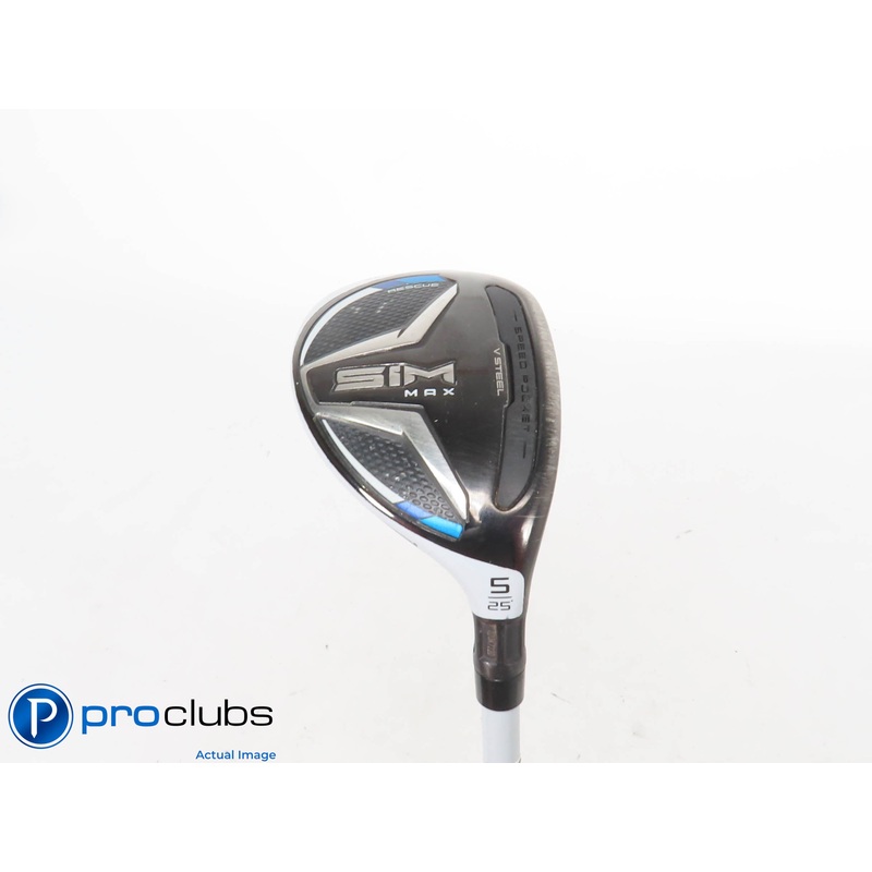 Ladies TaylorMade SIM MAX 25* 5 Hybrid – Aldila NV 45g Ladies Flex – 425174