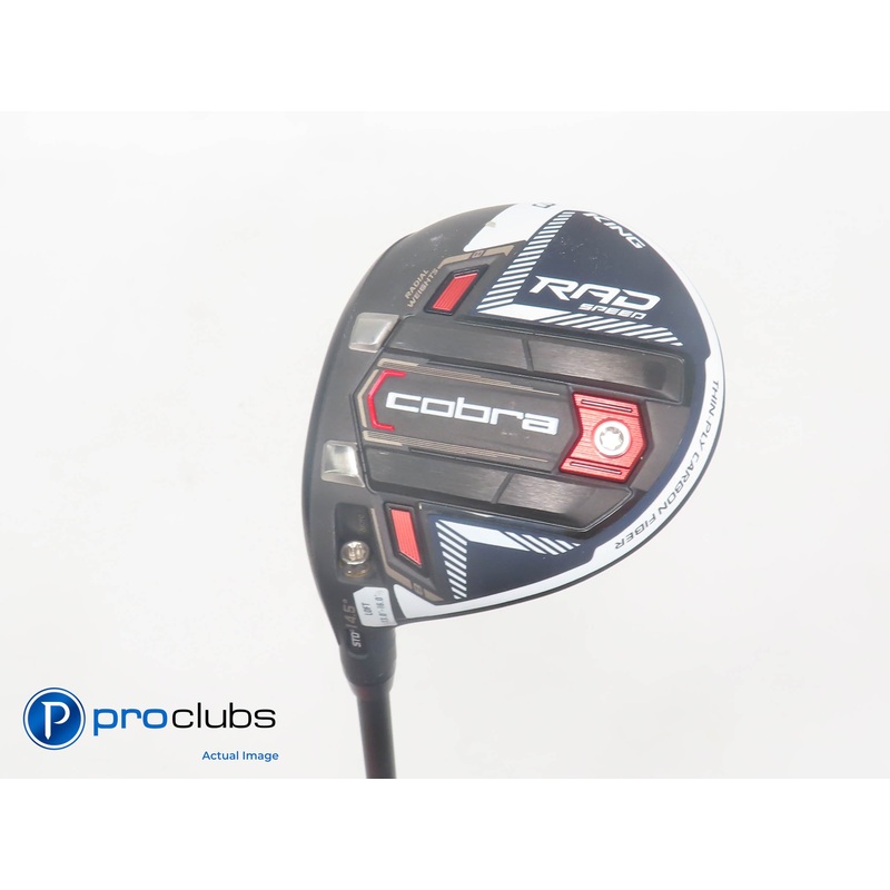Left Handed Cobra RAD Speed 14.5* 3 WOOD Peacoat – MotoreX 6S Stiff Flex 393602