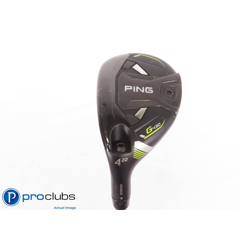 Left Handed Ping G430 22* 4 Hybrid – UST Mamiya Recoil ESX F2 Senior – 438720