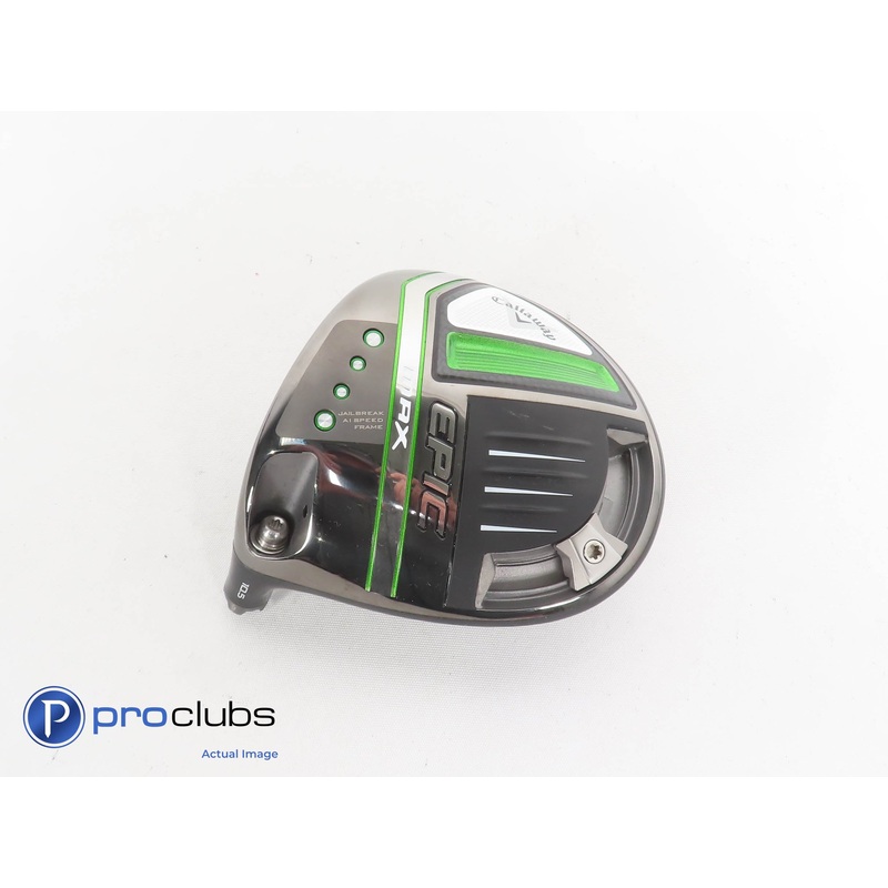 Nice! Left Handed Callaway 21′ Epic MAX 10.5* Driver – Head Only – 329241