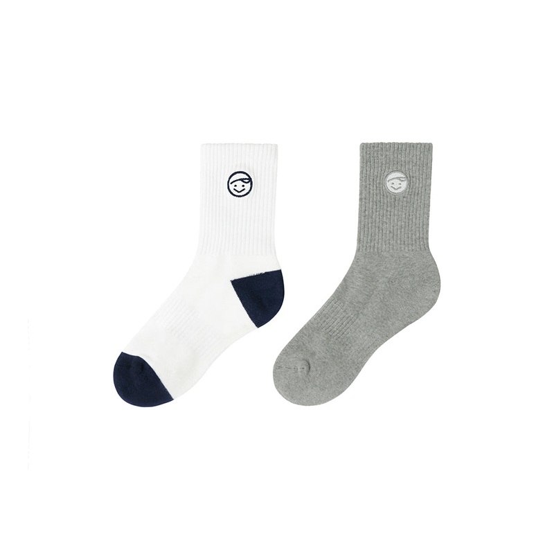Piv’vee Women Smiley Socks (2 set)
