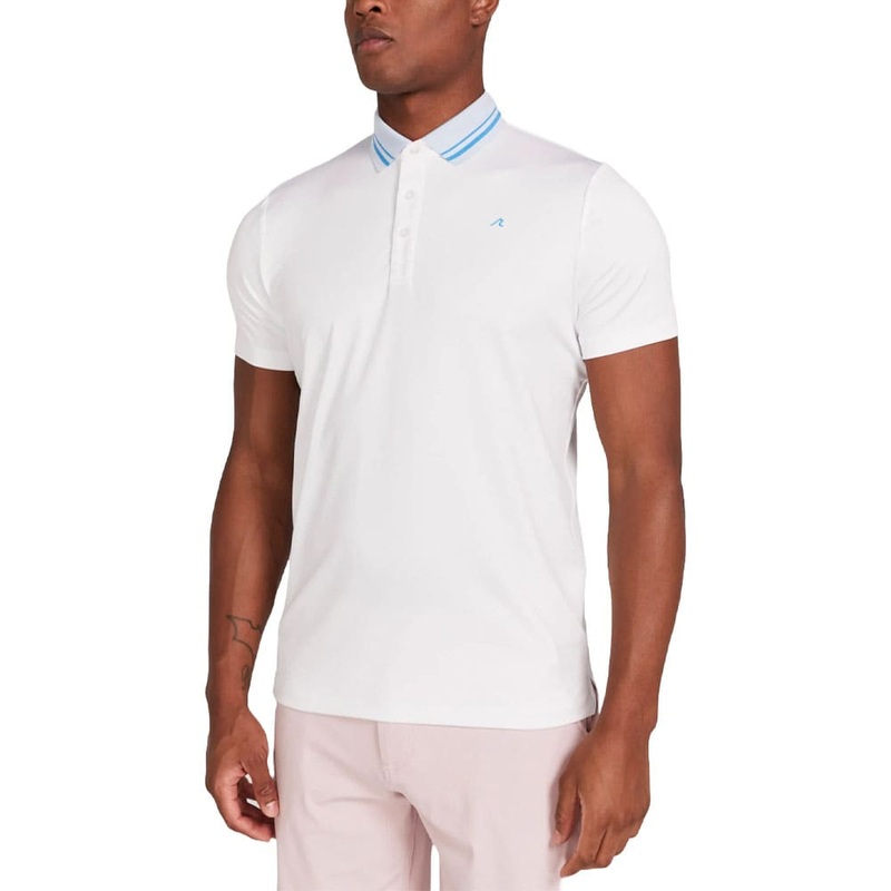 Redvanly Cadman Golf Polo Bright White – SS24 Men