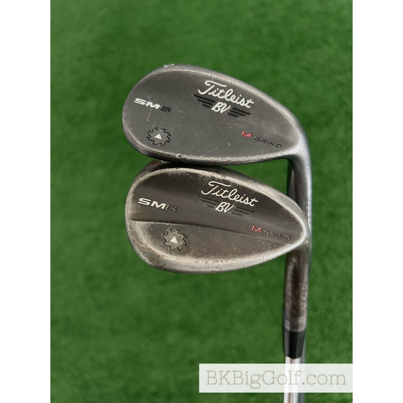 Titleist Vokey SM6 Black 2 Wedge Set (54 & 58 Degrees)