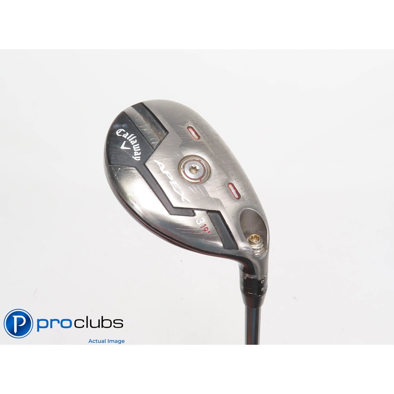 Callaway 21′ Apex 19* 3 Hybrid – UST Recoil Dart 75H F4 Stiff Flex – 408841