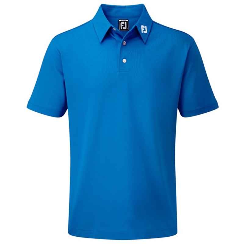 Footjoy Junior Stretch Pique Solid Golf Polo