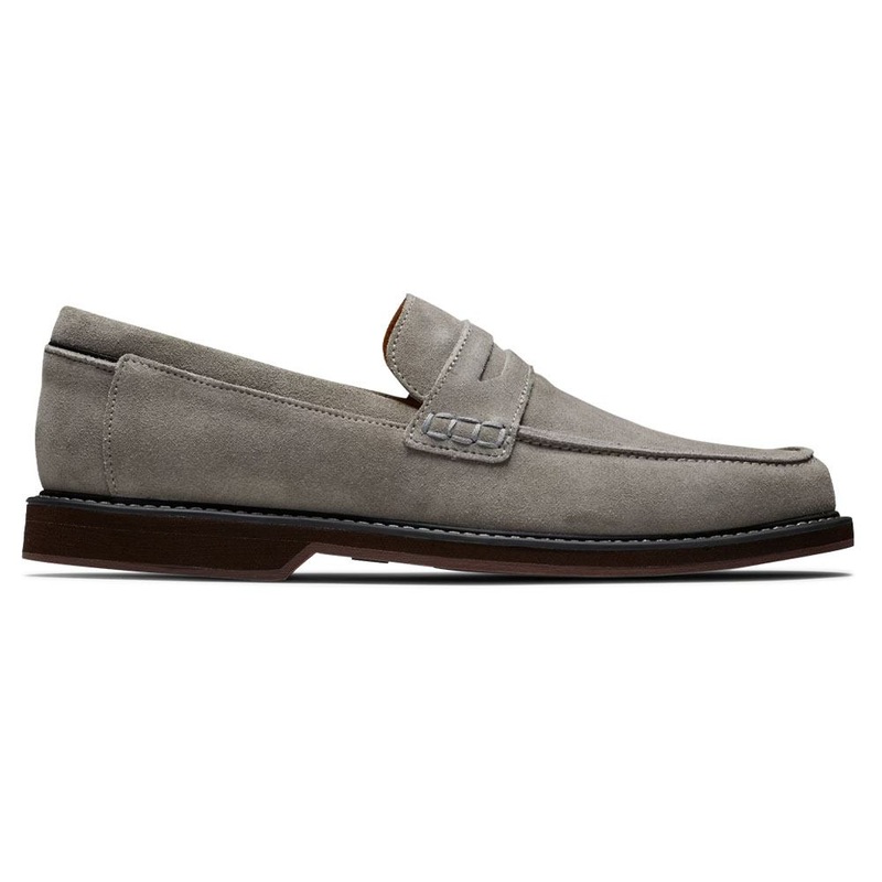 FootJoy Suede Loafer Casual Shoes Gray – 24 Men