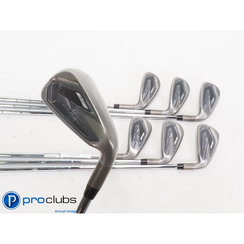 NEW Cobra DARKSPEED 5-PW,GW IRON SET – KBS Tour Lite Stiff Flex -1/2″ 422728