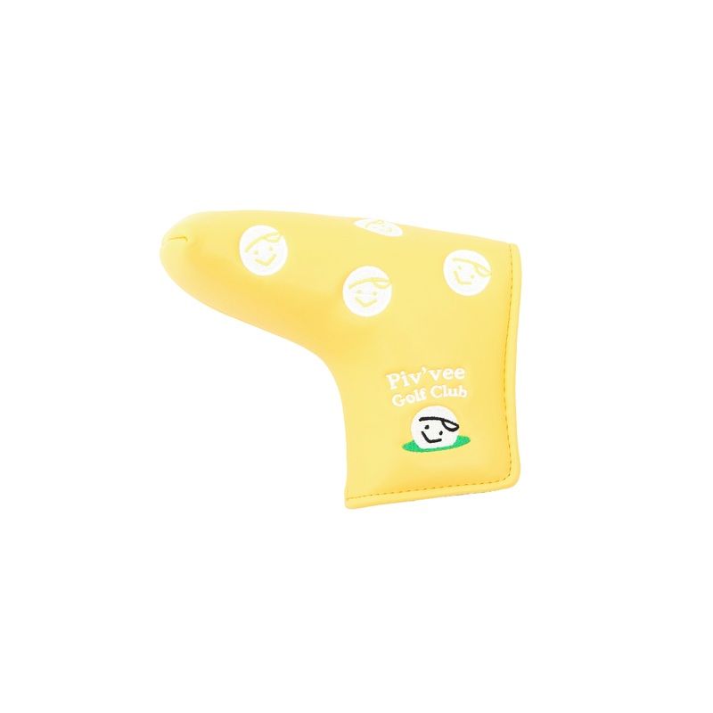 Piv’vee Gallery Blade Putter Cover – Sunny Yellow