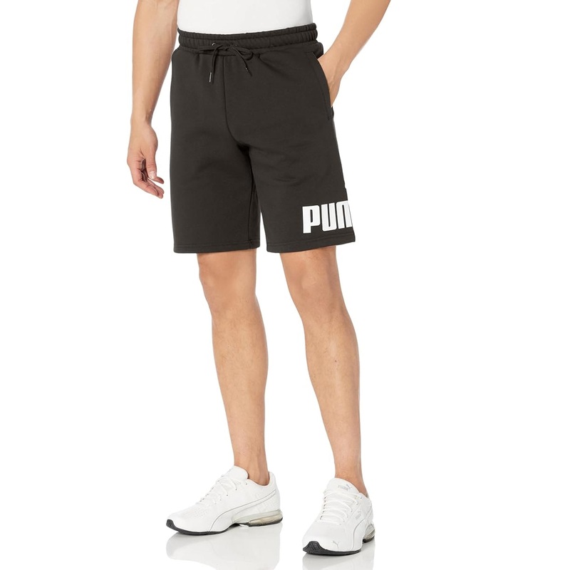 Puma Men’s Big Logo Fleece Shorts 10″