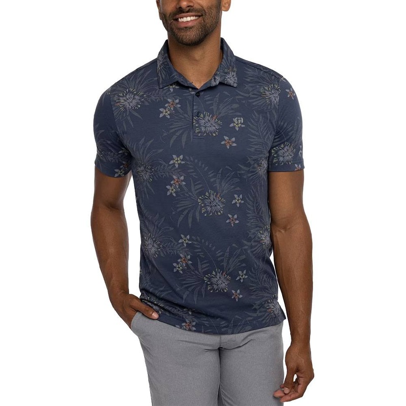 TravisMathew Calmer Waters Golf Polo Dress Blues – 23 Men