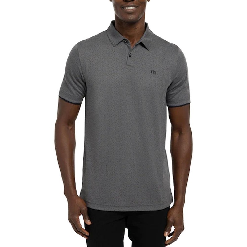 TravisMathew Light Valley Golf Polo Heather Dark Gray – FW22 Men