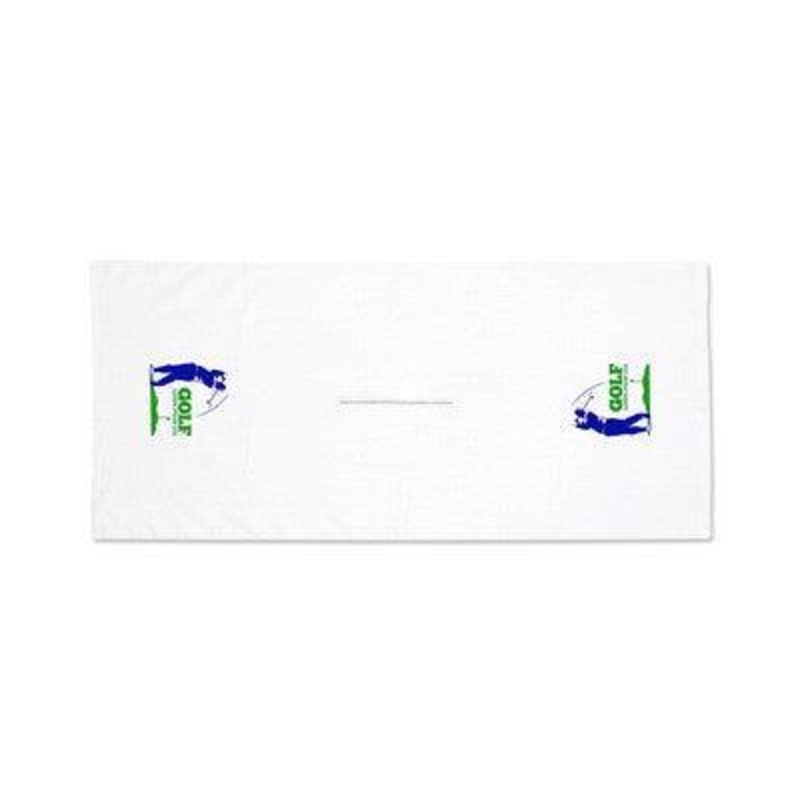 Custom Logo White Terry Caddy Towel