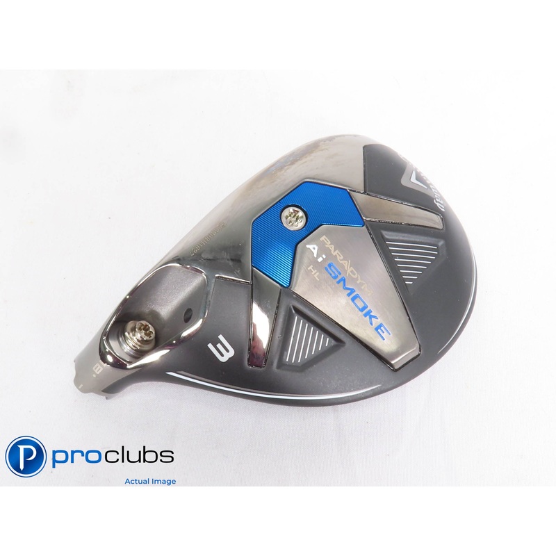 Excellent Left Hand Callaway PARADYM Ai Smoke HL 18* 3 Hybrid – Head Only 433220