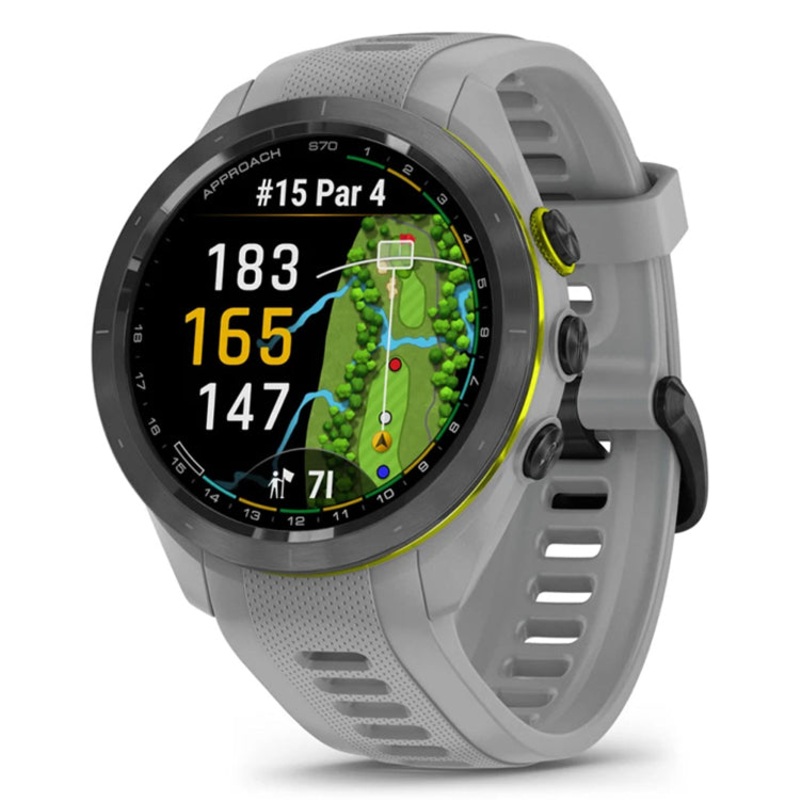 Garmin Approach S70 GPS Golf Watch – Powder Grey – 42mm