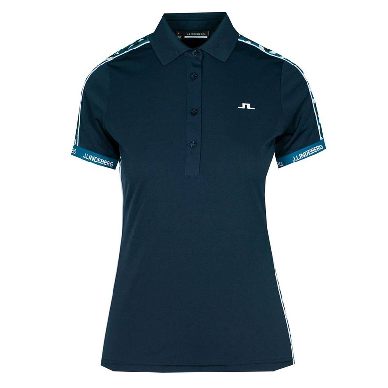 J.Lindeberg Damai Golf Polo JL Navy – SS22 Women