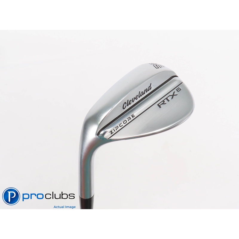 Left Hand Cleveland RTX-6 ZipCore 56*(10*) Wedge MID-Grind – DG Spinner #437403