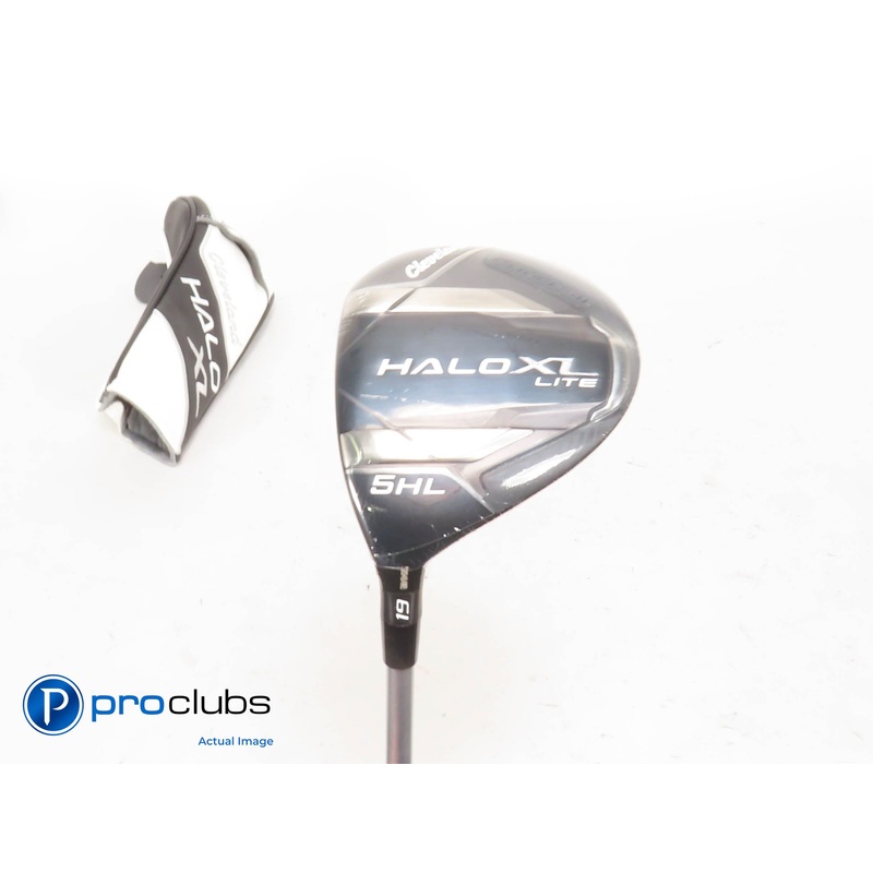 NEW Left Handed Cleveland ’24 HALO XL LITE 19* HL 5 WOOD w/HC Senior Flex 426678