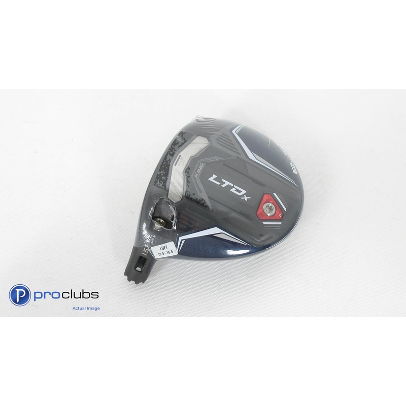 New! Left Handed Cobra King LTDx 15* 3 Wood – Head Only – 359112